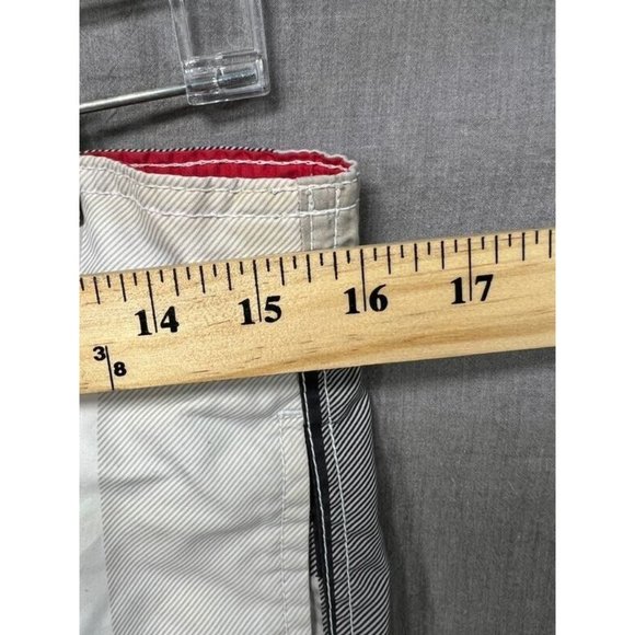 Maryland Terps Swim Shorts Mens Small White Drawstrings Plaid Trunks Men. - Picture 8 of 10